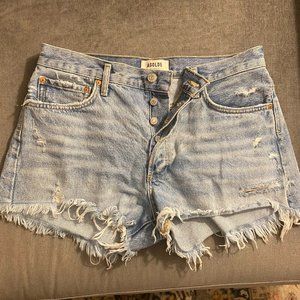 AGOLDE Parker Vintage Loose Fit Cutoff Shorts